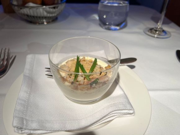 Smoke Trout panna cotta