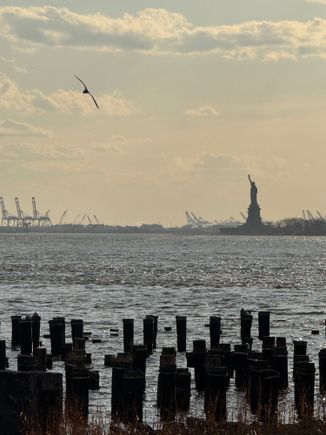 Steady hands, from Pier 2 Brooklyn Bridge Park