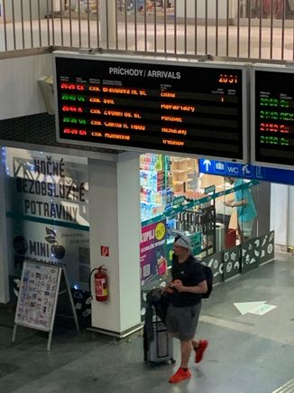 Departures board