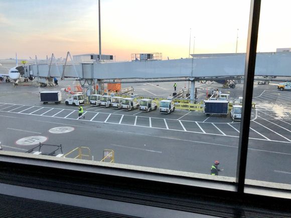 Longest Domestic jet bridge that I know of.