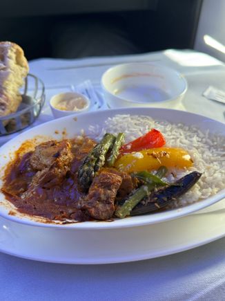 Railway lamb curry