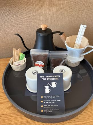 Pourover coffee
