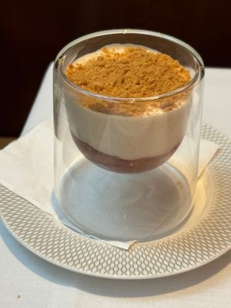 Rhubarb & champagne fool