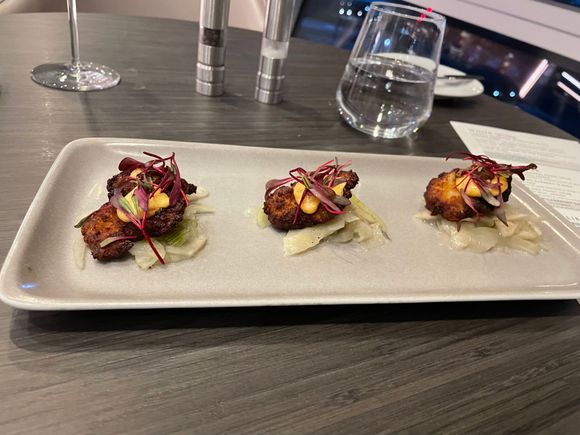 Oyster Fritters - excellent