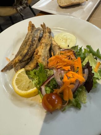 fried boquerones
