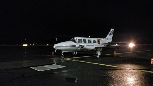 JS Aviation Chieftain after shuttle flight.