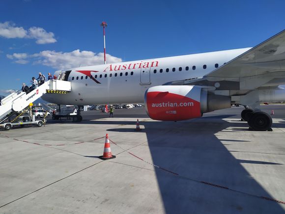 Disembarking at Thessaloniki