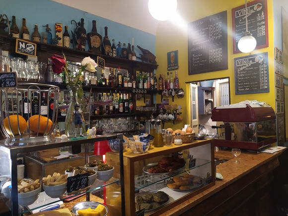The bar 