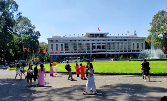 Independence Palace in Ho Chi Minh City 