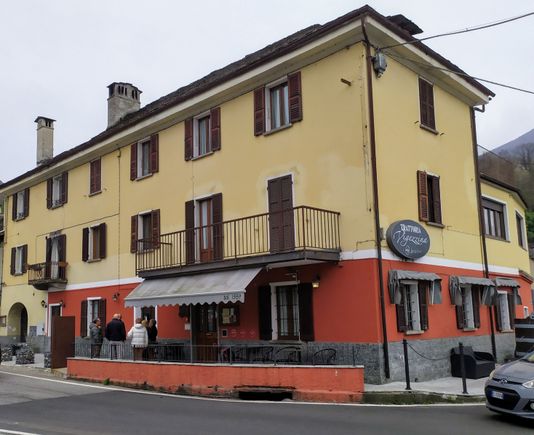 The Trattoria Vigezzina in Masera, near Domodossola, Italy, which so disappointed me 