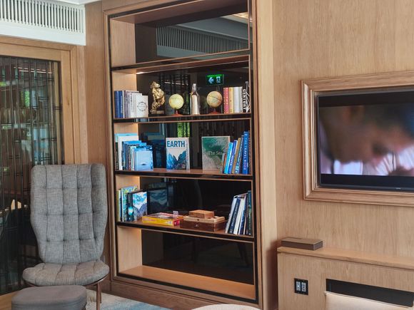 Inside the lounge