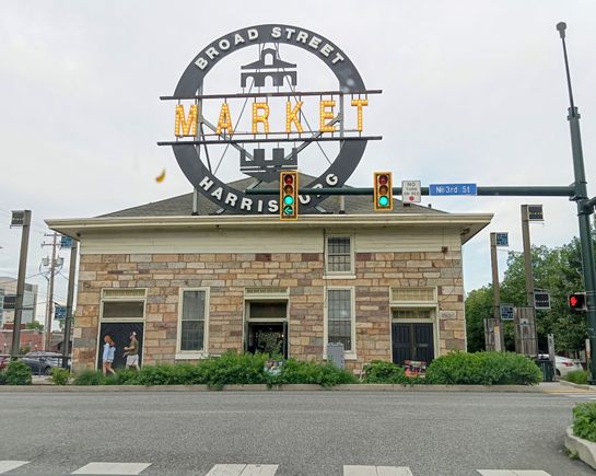 Farmers market in Harrisburg 