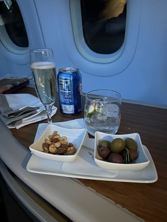 Post departure drinks and snacks. 