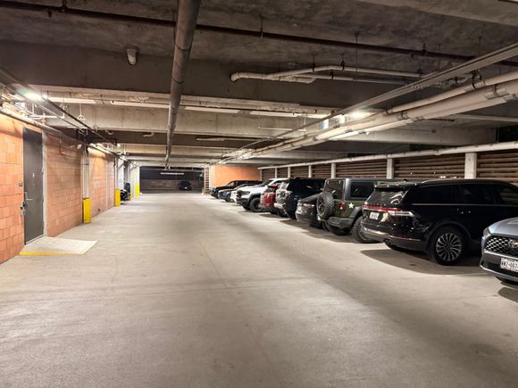 Adjacent parking garage
