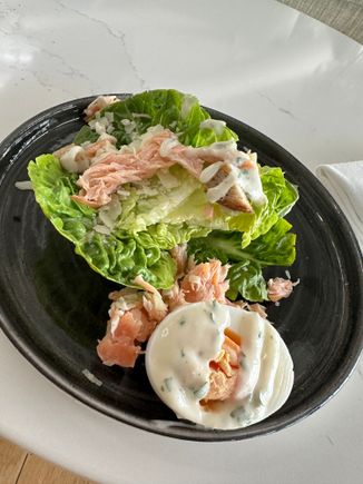 Salad at the Concorde Room