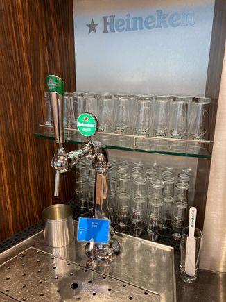 Unlimited beer tap, beware the flies 