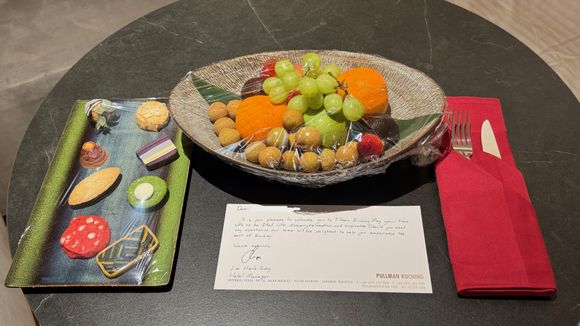 Pullman Kuching Welcome amenity