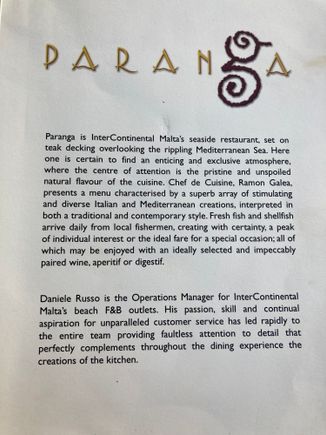 The background of Paranga...... and we did meet Mr. Daniele