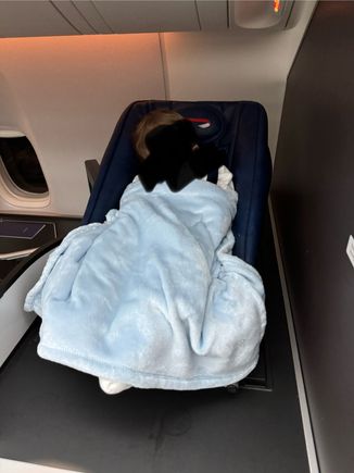 Like this.  Takes up no space in the seat at all.  