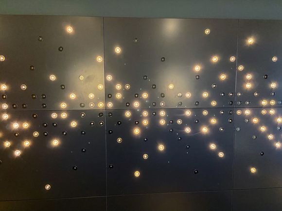 Interesting wall of lights, they do change over time. I am always a sucker for blinkenlights.