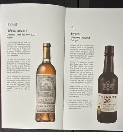 Wine list 5/5