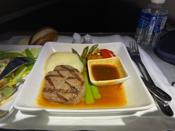 Grilled beef filet looks nice and edible, but…