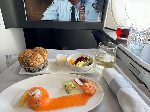 Very good starters just wish BA would not serve basically frozen butter everytime