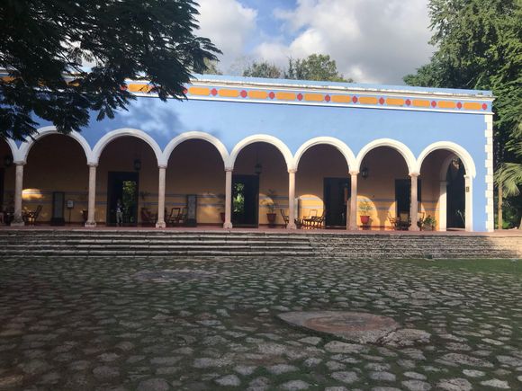 Entrance to hacienda