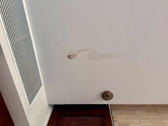 Stains on the ceiling