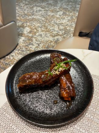 Sticky Hoisin ribs - very tasty as usual 