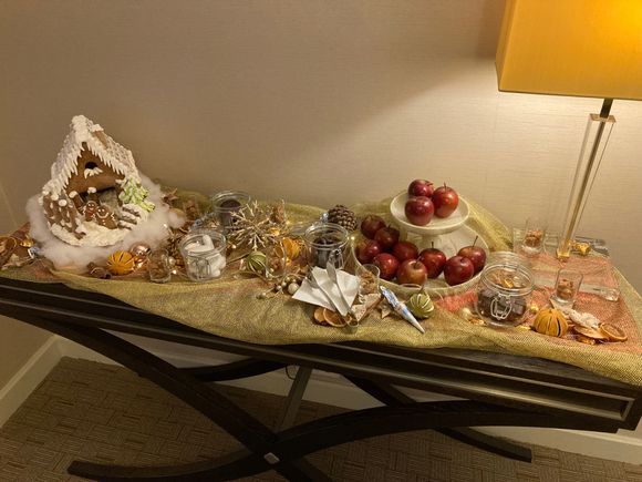 Season's favorites, there were some eloping with the whole har of lebkuchen .....