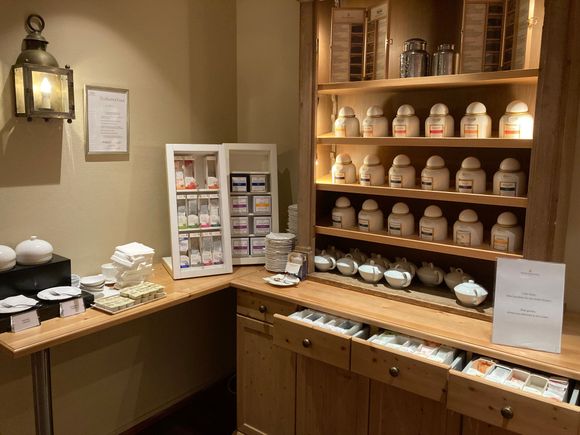 Tea selection 