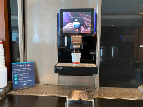 Self serve espresso machine