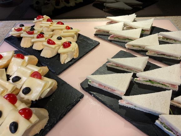 Afternoon tea food display rotation 1 