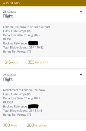 Booked post April 25 nTP seems accurate reflection of amount paid less taxes etc..plus bonus nTP based on cabin. Flew on a Monday posted on the Friday following.