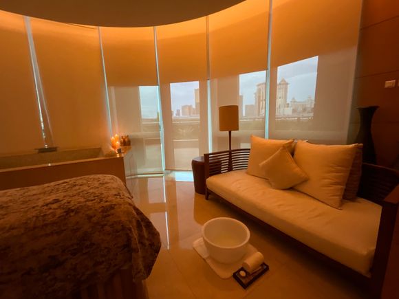 View from treatment room