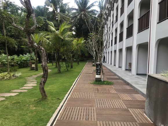 Garden Side of Hotel