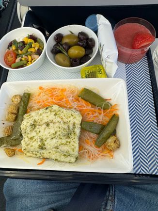 Gluten Free dinner TFS-LHR