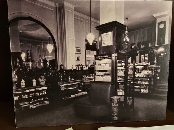 Interior photo of the hotel's commercial space