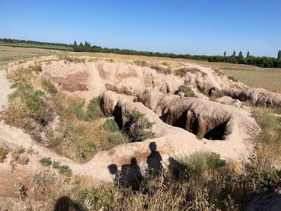 Castle foundation near Burana Tower
