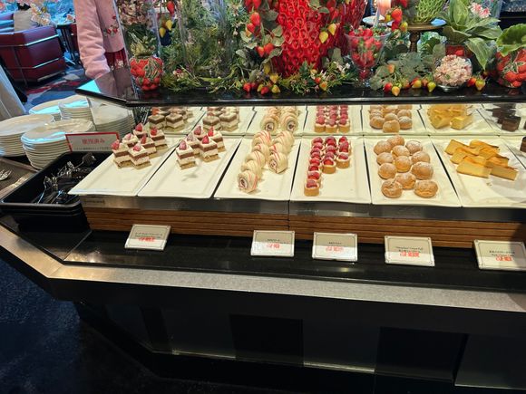 Plenty of food (not just cakes, honest). 