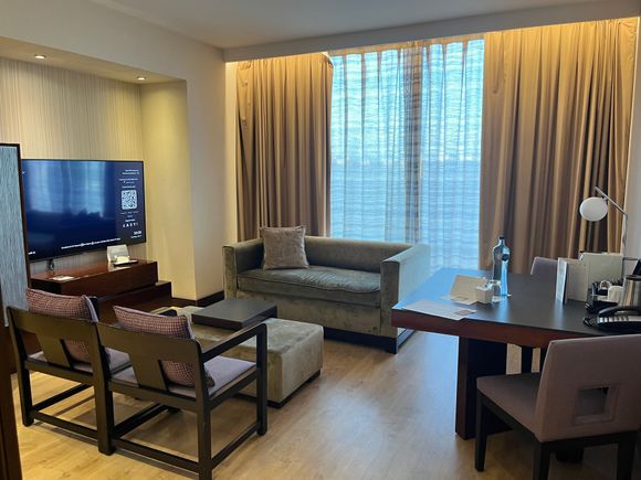 Suite - Living Room (the couch folds out)

