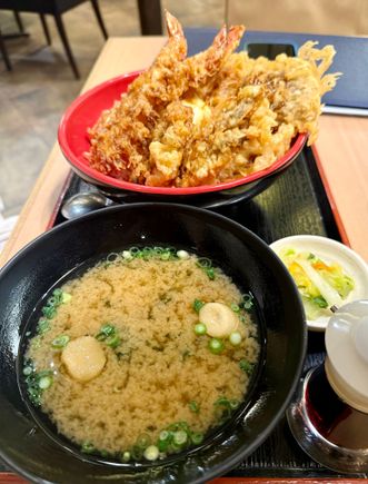 The tempura was too greasy.