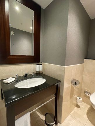 Separate guests’ toilets 