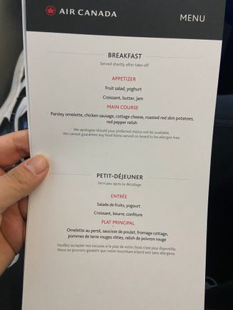 Menu, full bottles of wine are back!

