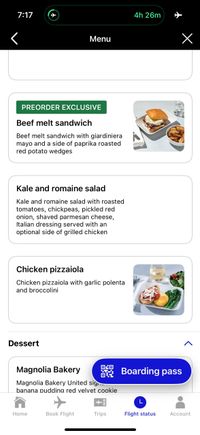 So many different dishes are described by this one offering in an app. You never know what you're going to get.