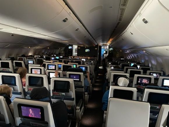 Newly configured 777 in Economy