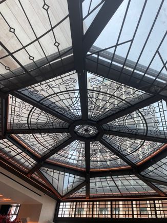 Lombard Restaurant Glass Roof