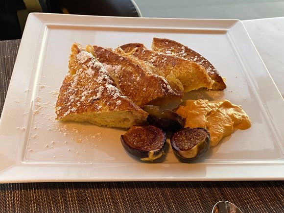 French toast was pronounced very delicious!
