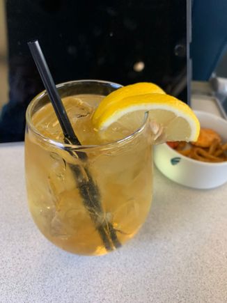 well mixed scotch and soda!
